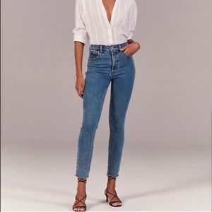 Abercrombie & Fitch high rise skinny jeans